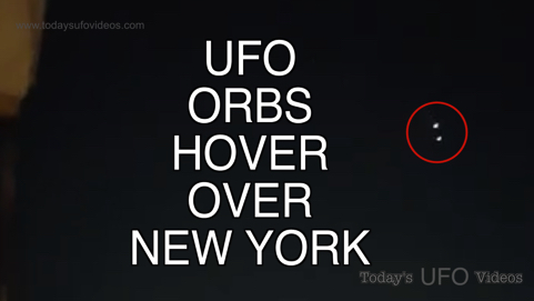 UFO Orbs Hover Over New York